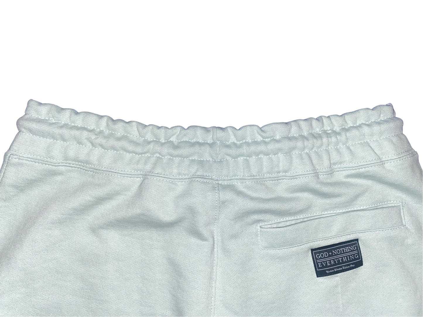 GNE "TONE-Setters" Unisex Seafoam Mint Green Long-Sleeved Tee & Sweat-Short Set