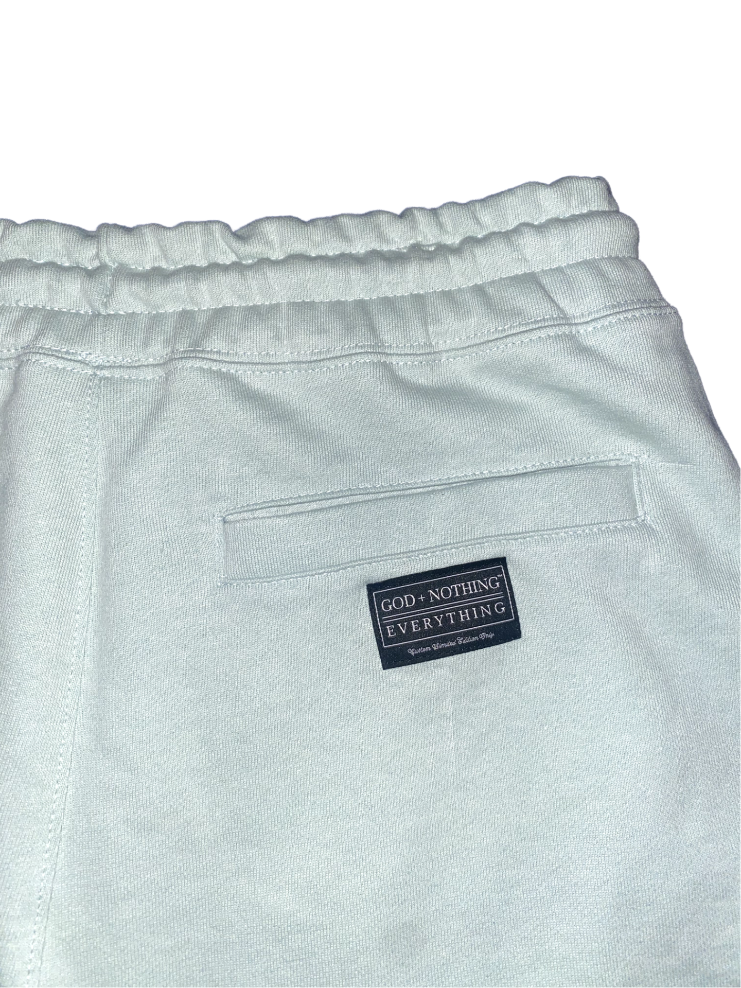 GNE "TONE-Setters" Unisex Seafoam Mint Green Long-Sleeved Tee & Sweat-Short Set