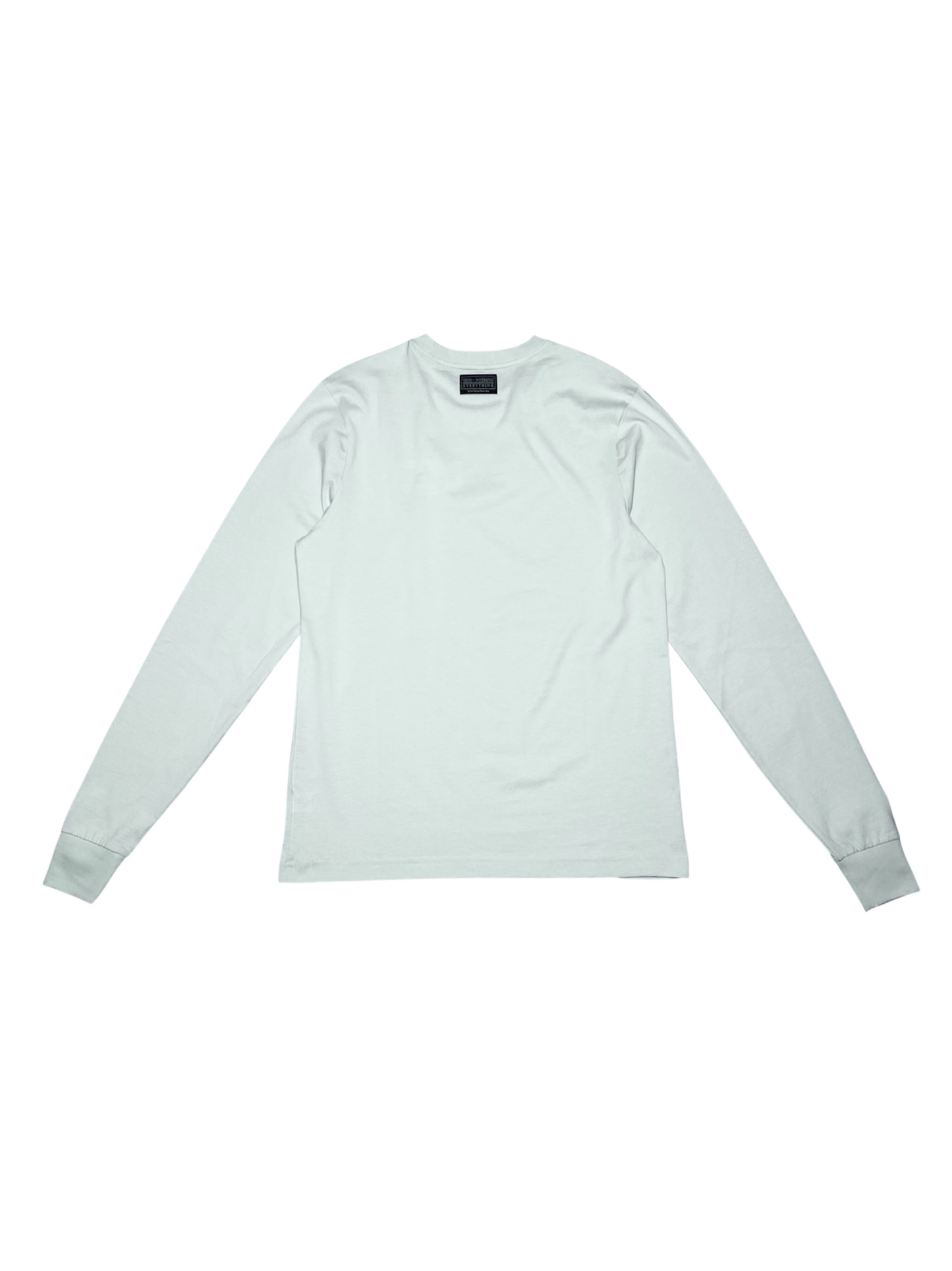 GNE "TONE-Setters" Unisex Seafoam Mint Green Long-Sleeved Tee & Sweat-Short Set