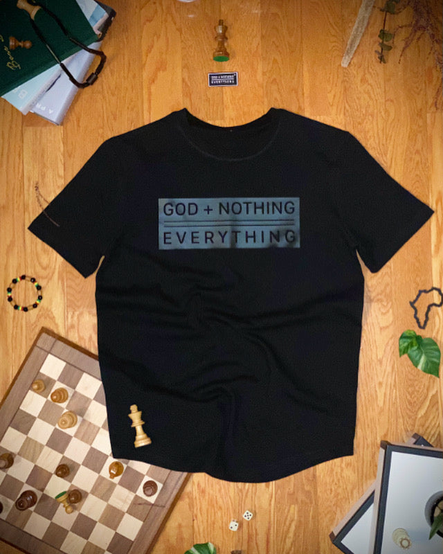 GNE "ClassicRec™" Logo Men's Black Lives MATTE'r Special Edition Short-Sleeved, Curved Hem Tee
