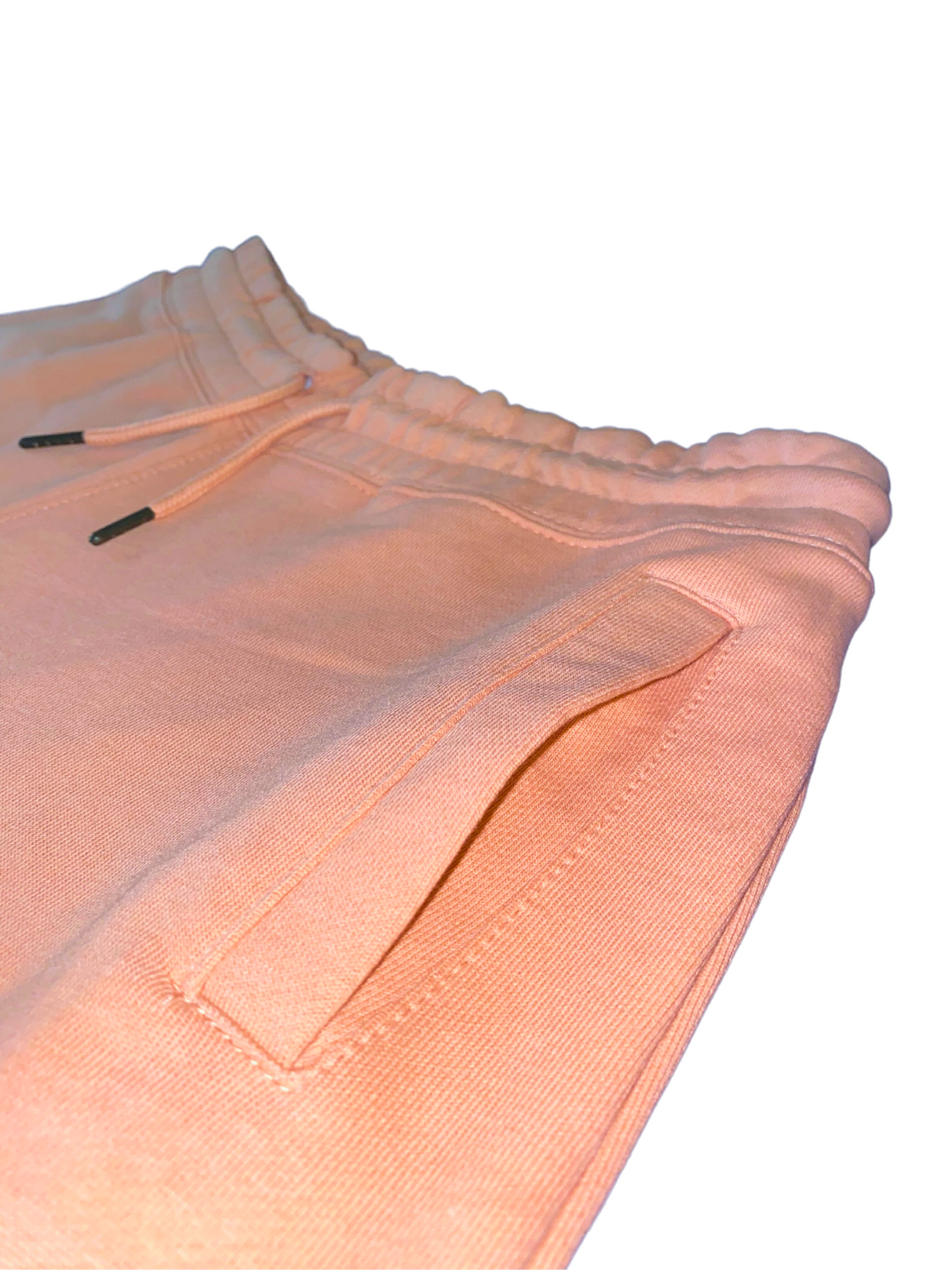 GNE "TONE-Setters" Unisex Salmon-Peach Long-Sleeved Tee & Sweat-Short Set