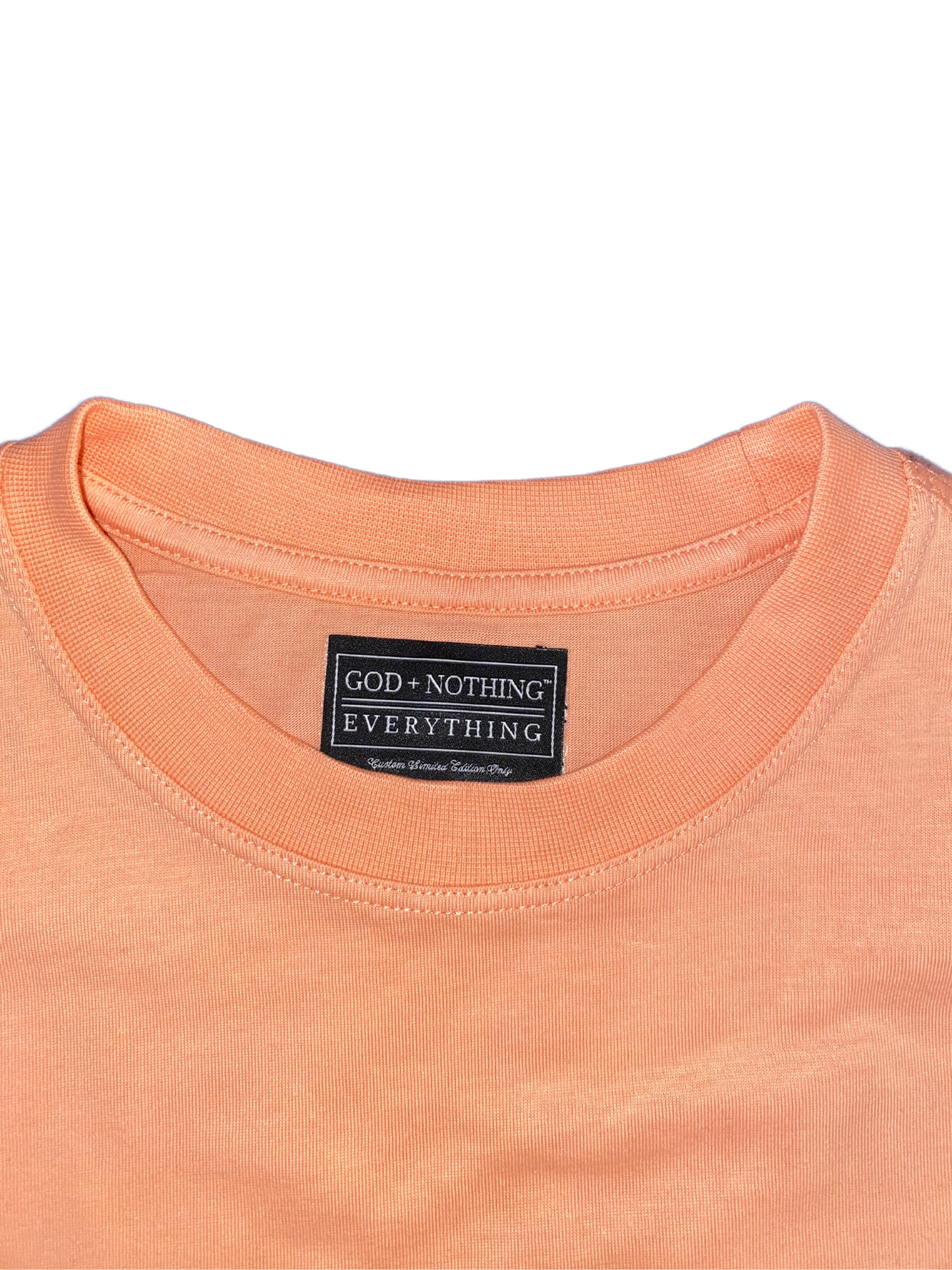 GNE "TONE-Setters" Unisex Salmon-Peach Long-Sleeved Tee & Sweat-Short Set