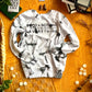 GNE "I am tieDYEfor" Unisex Black & White GNE ClassicRec™ Logo Tie Dye Sweatshirt